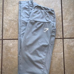 🦈Gymshark Light Grey Leggings size M